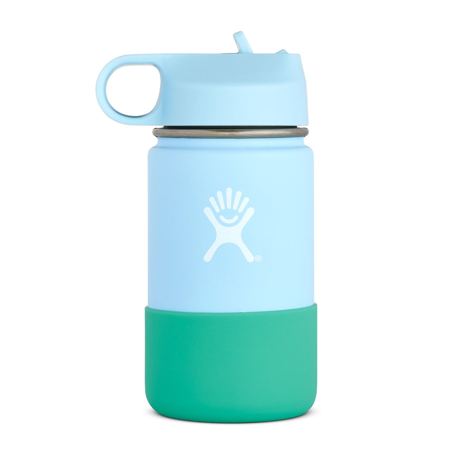 Light blue hydro flask with hot sale straw lid