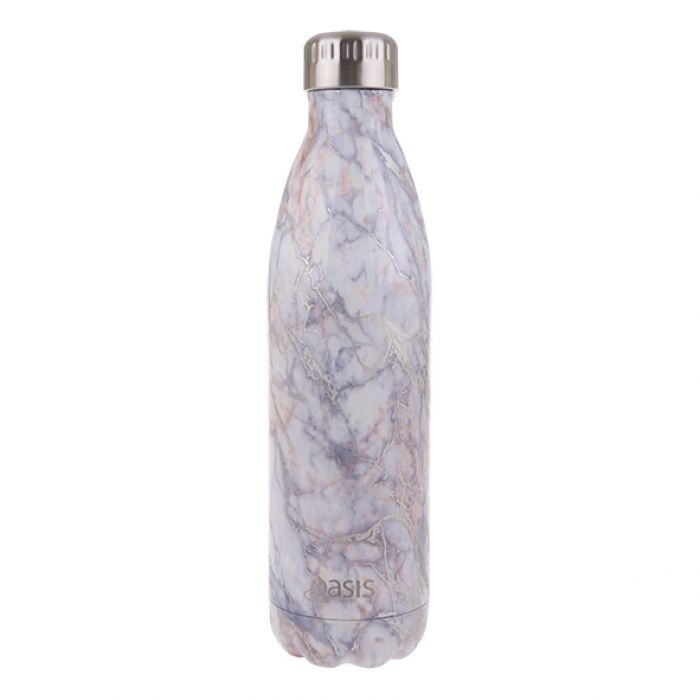 Oasis Insulated Drink Bottle 750ml Silver Quartz