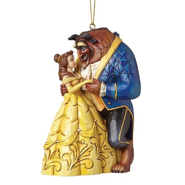 Disney Traditions Love Endures Beauty and The Beast Sculpture 
