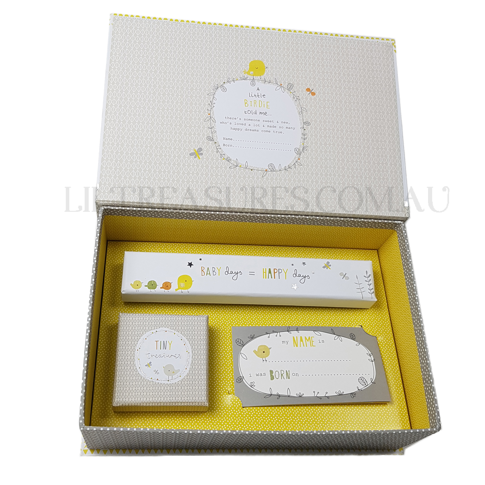 Baby keepsake box store hallmark