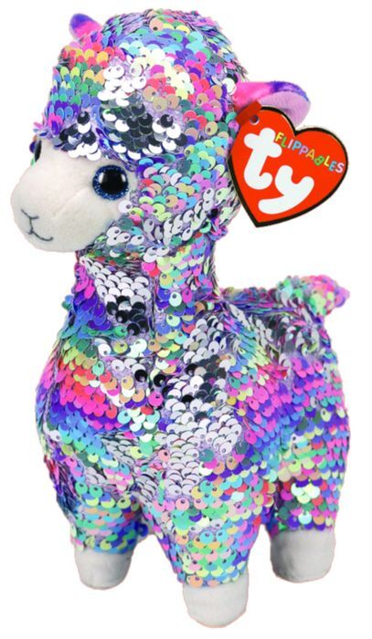 Beanie Boos Sequin Flippables Lola the Llama Regular