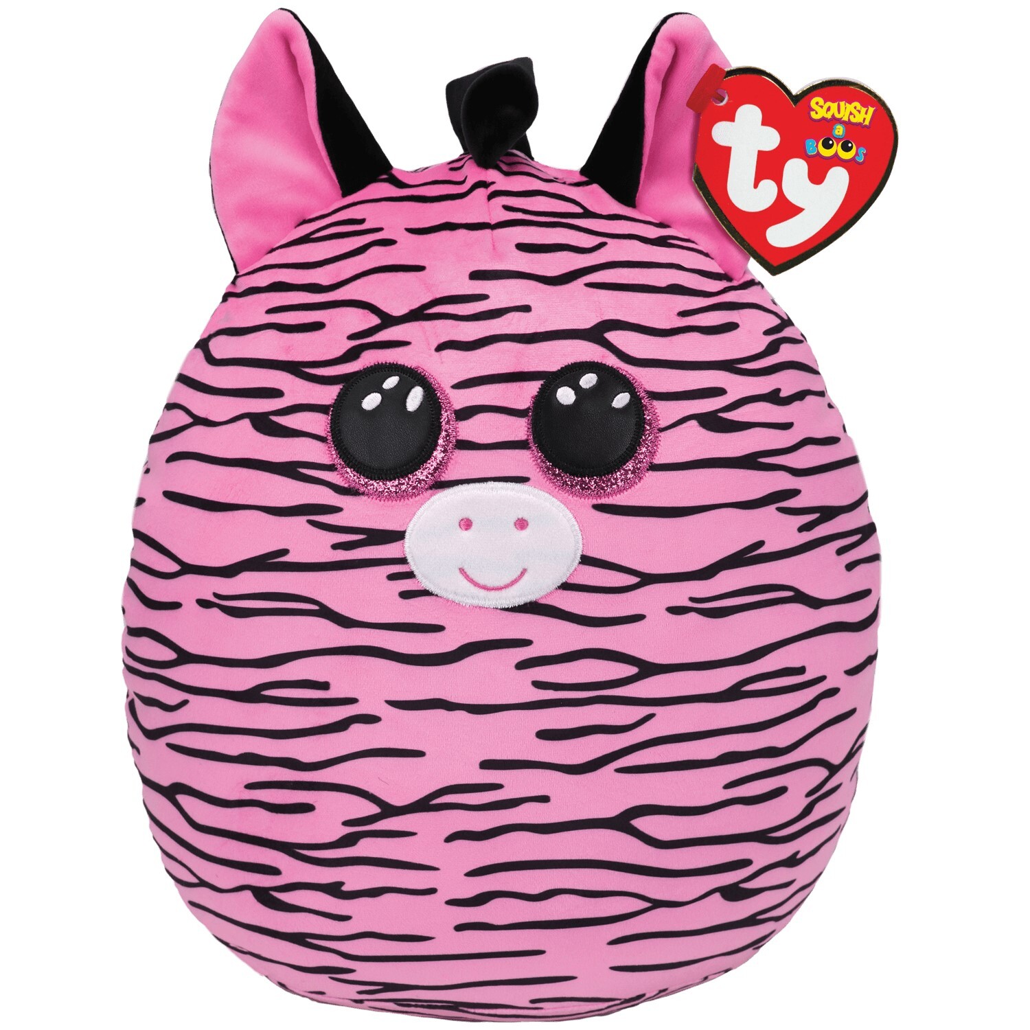 Beanie Boos Squish-a-Boo - Zoey the Pink Zebra