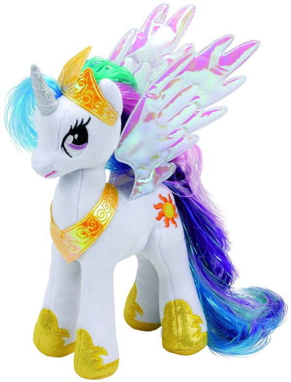 Beanie Boos Sparkle My Little Pony Princess Celestia Regular