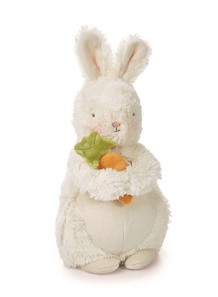 Bunnies By The Bay Bunny White with Carrot