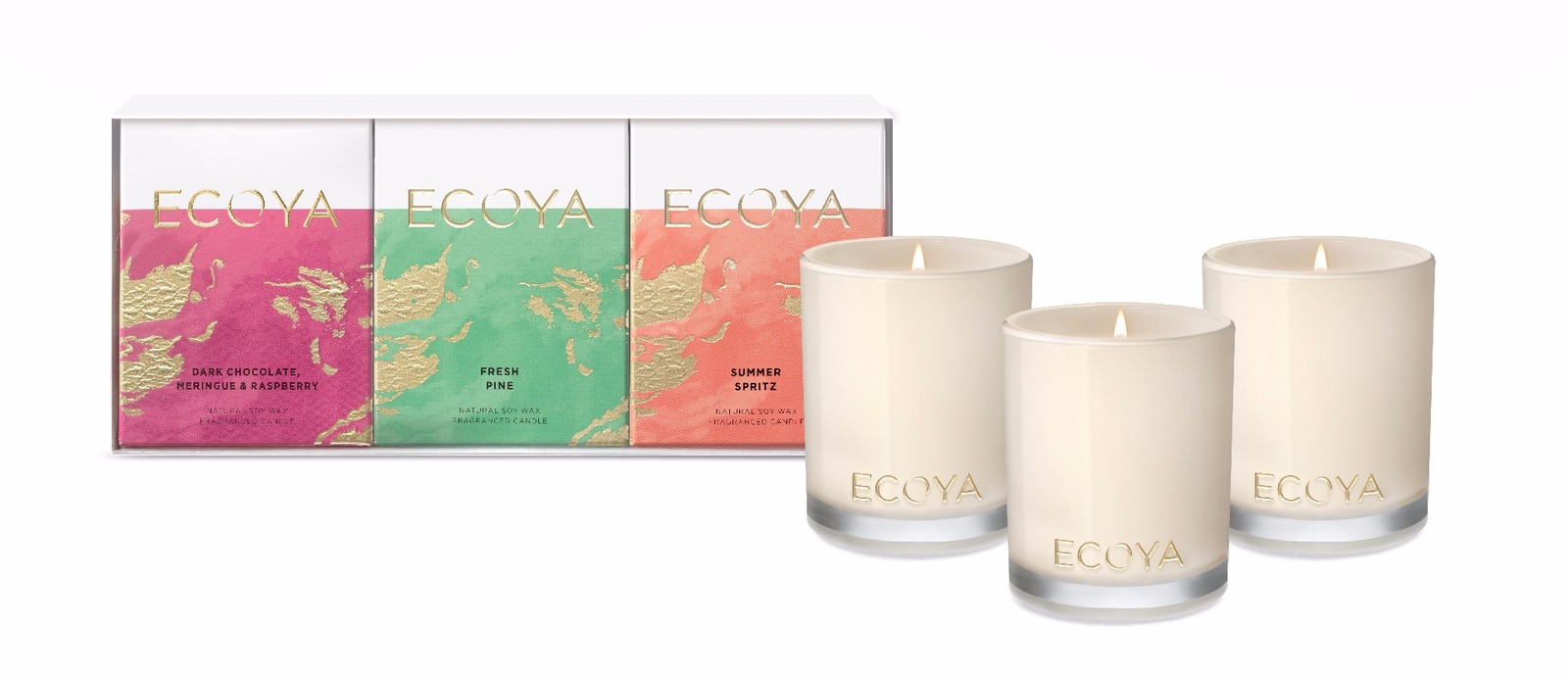 Ecoya Limited Edition Pocket Madison Jar Candle Gift Set
