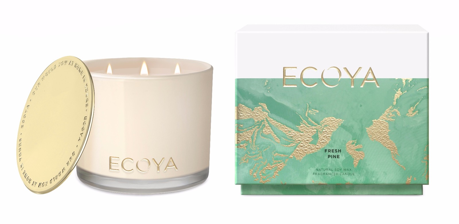 Ecoya Limited Edition Grand Madison Jar Candle Fresh Pine