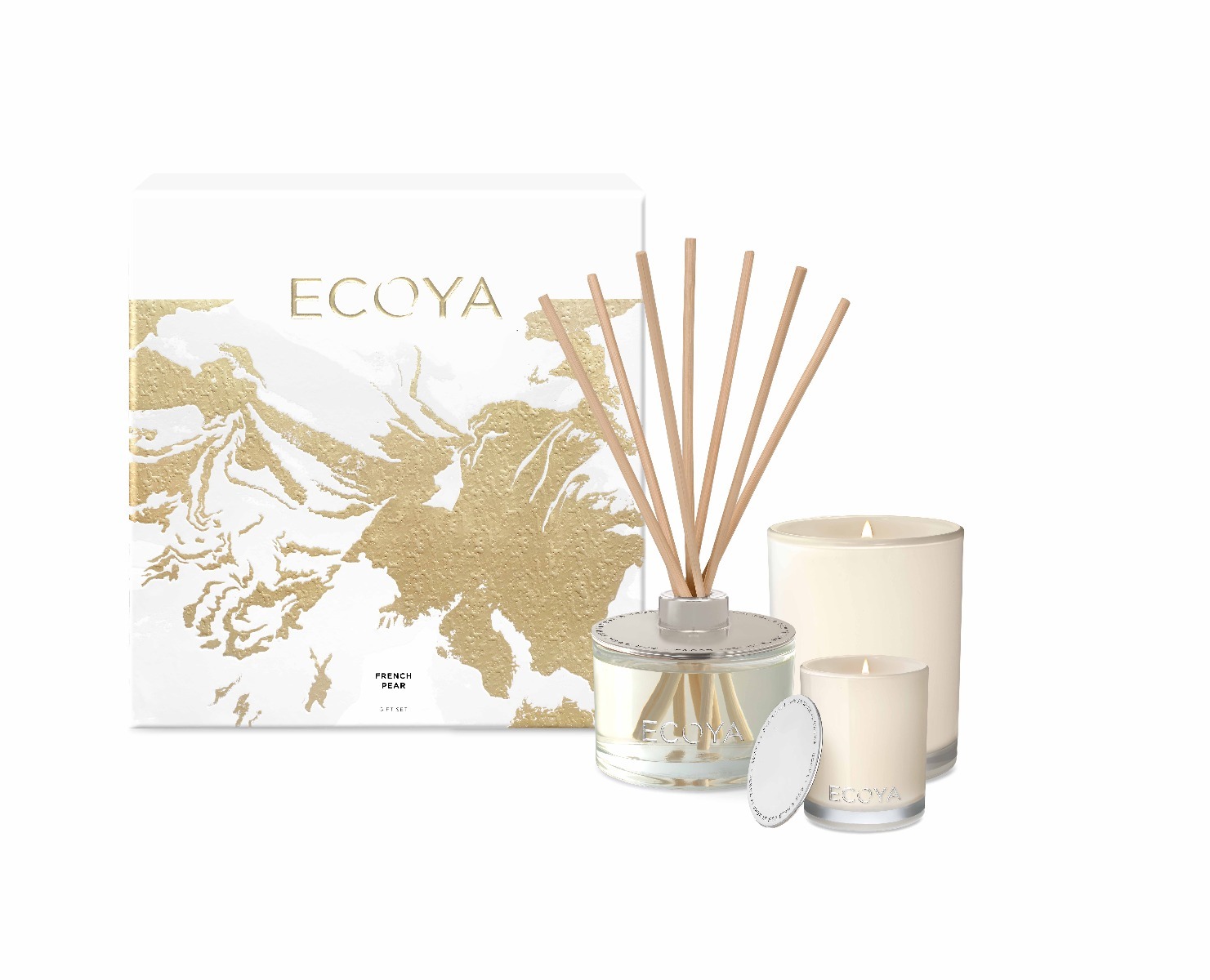 Ecoya Christmas Edition Large Gift Set French Pear