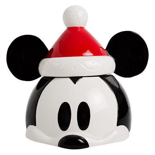 Disney Mickey Mouse Christmas Cookie Jar