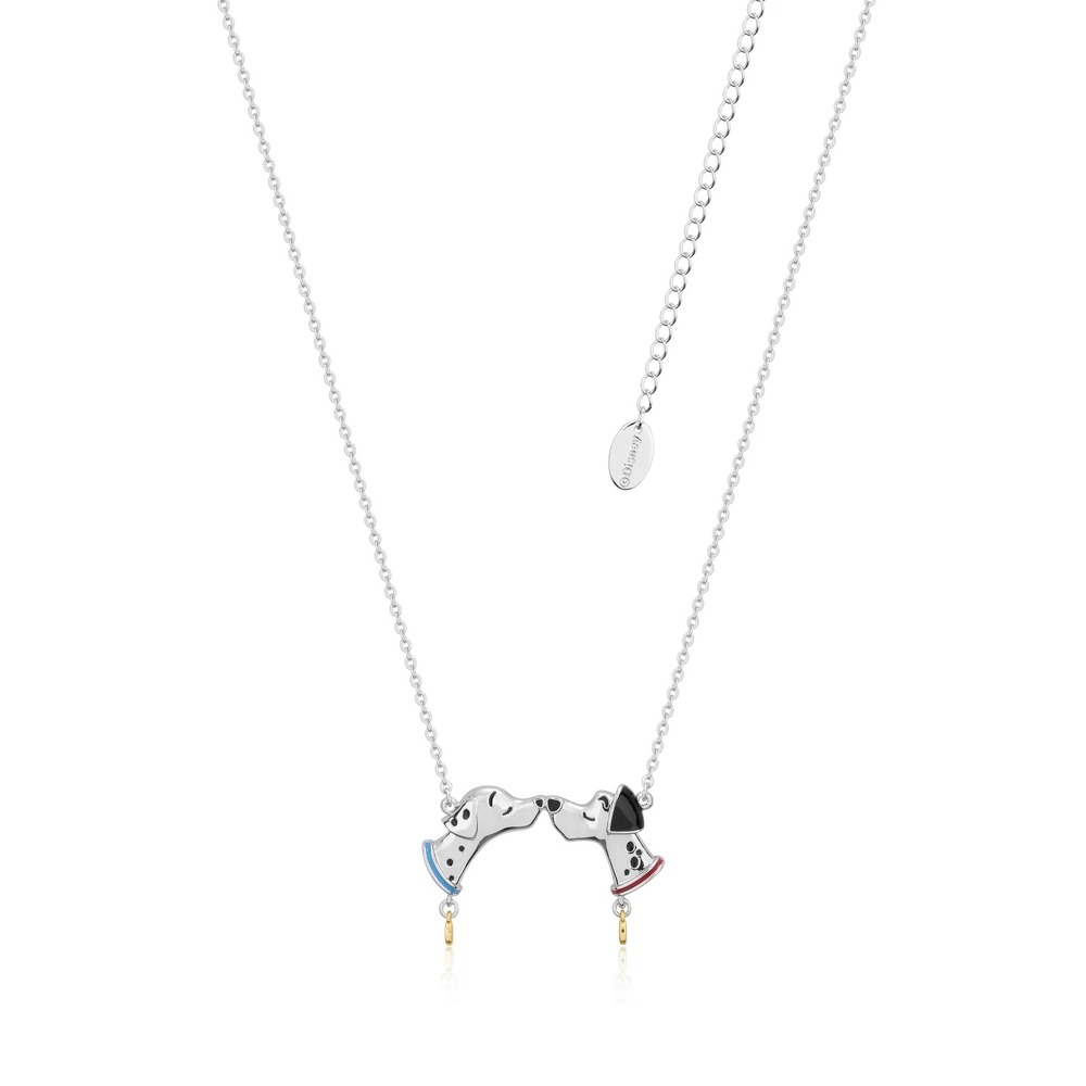 White gold cheap disney necklace