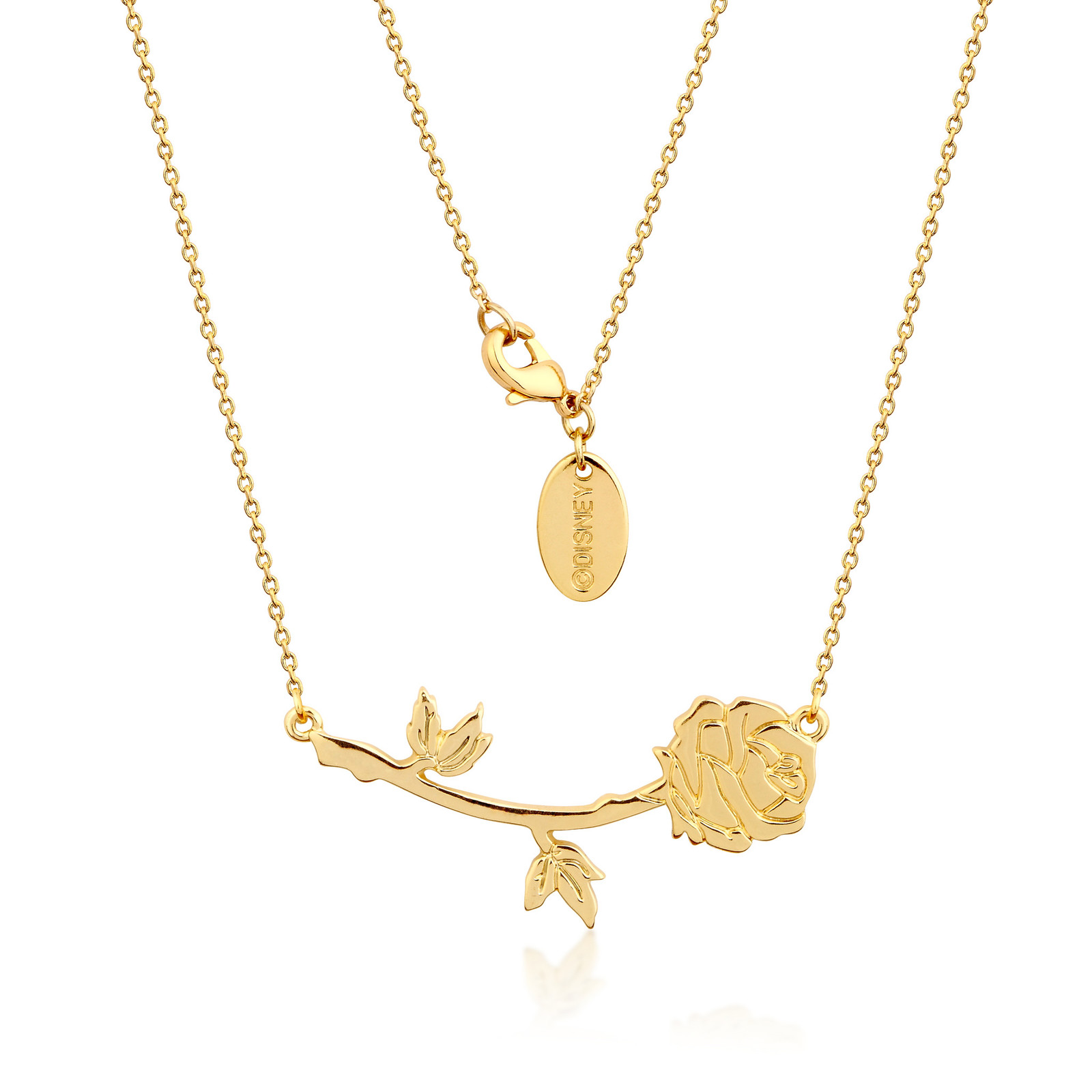 Beauty and the clearance beast gold necklace