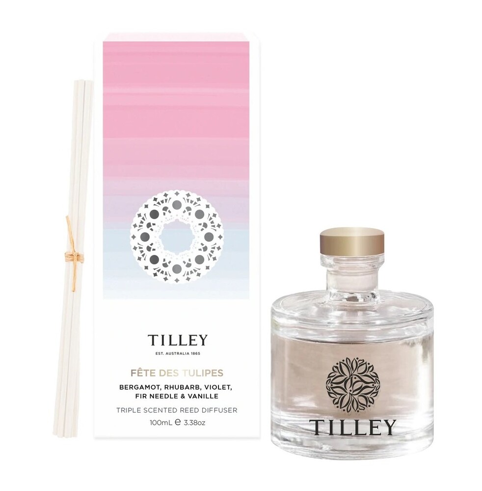 Tilley Limited Edition Reed Diffuser - Fete Des Tulipes