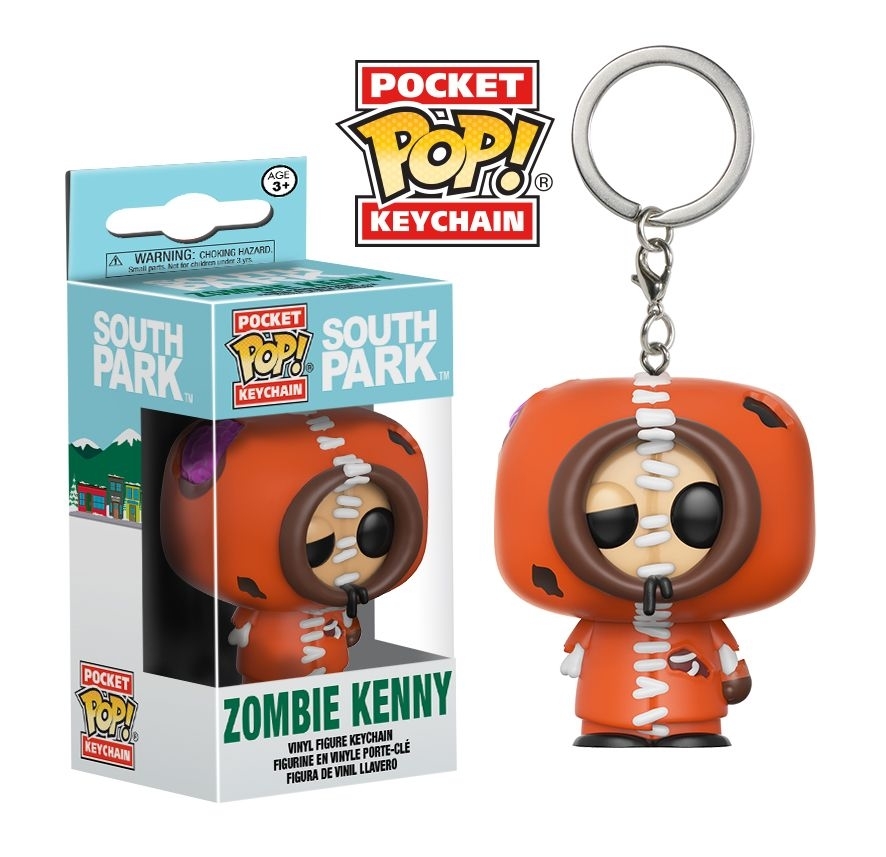 Pop Vinyl Keychain South Park Zombie Kenny