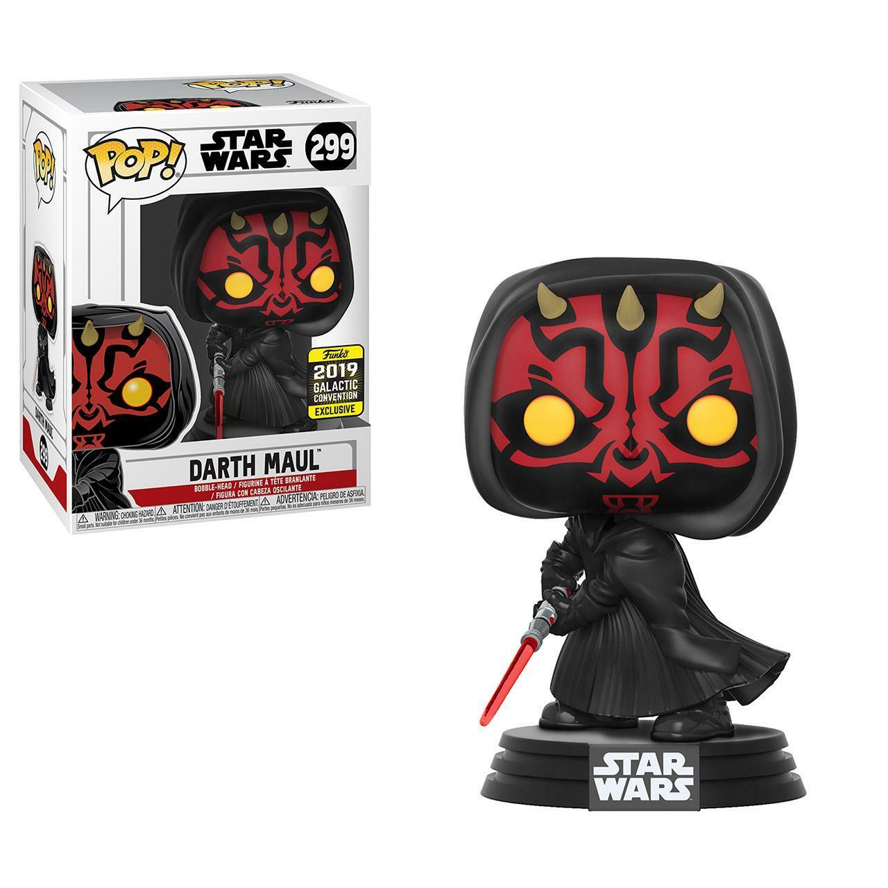 Pop Vinyl Star Wars Darth Maul 2019 Galactic Convention US
