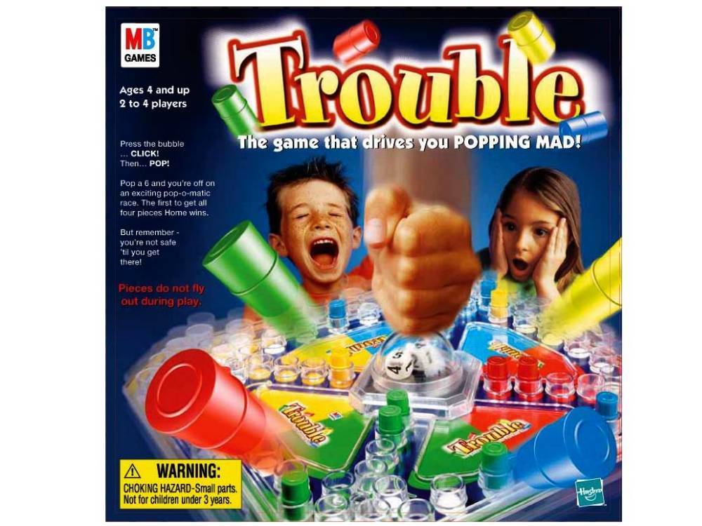 Trouble Game Pieces