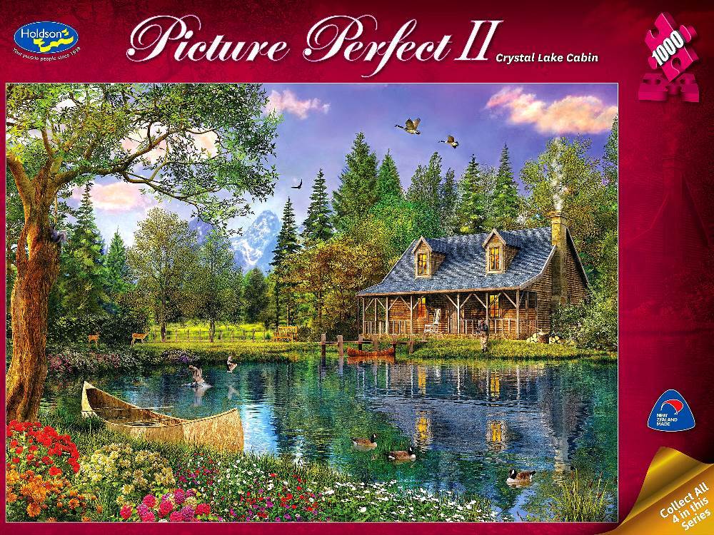 Holdson Picture Perfect Ii Crystal Lake Puzzle 1000 Pieces