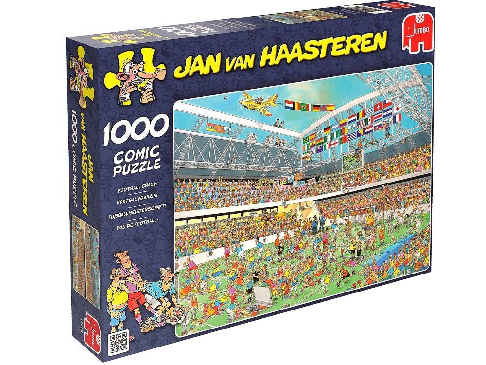 Jan van Haasteren Football Crazy Jigsaw Puzzle 1000 Pieces 