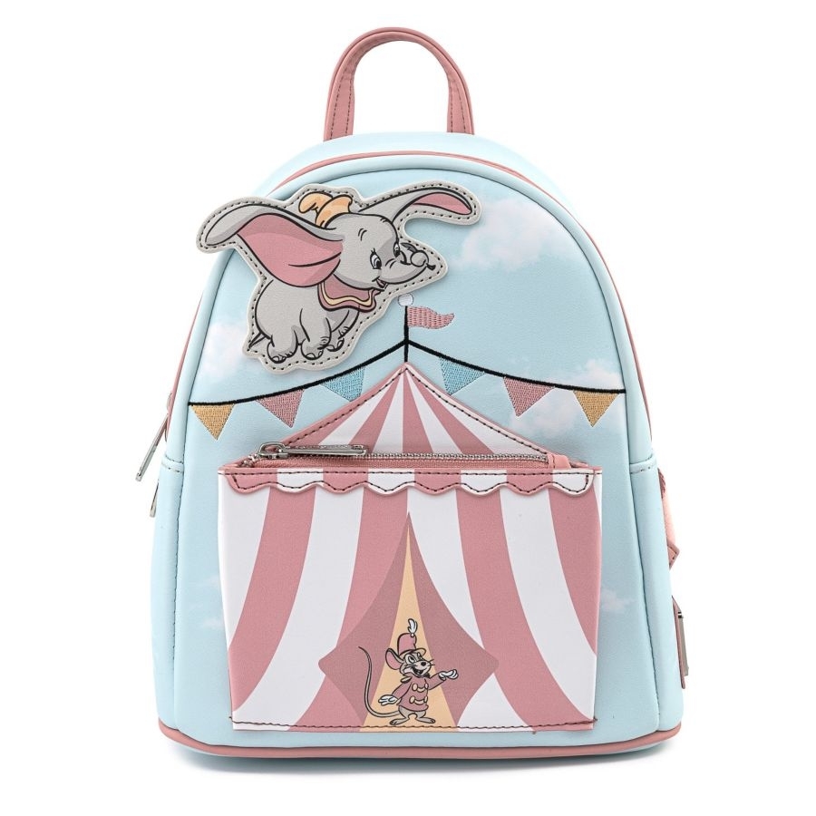 Loungefly Disney Dumbo Flying Circus Tent Mini Backpack