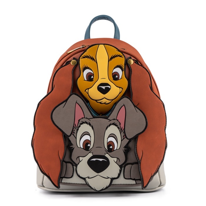 Loungefly Disney Lady and the Tramp Lady and the Tramp Mini Backpack