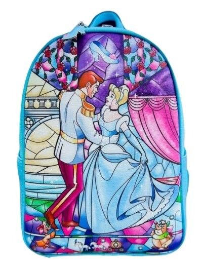 Loungefly Stained Glass Sleeping Aurora Beauty Mini Backpack Exclusive