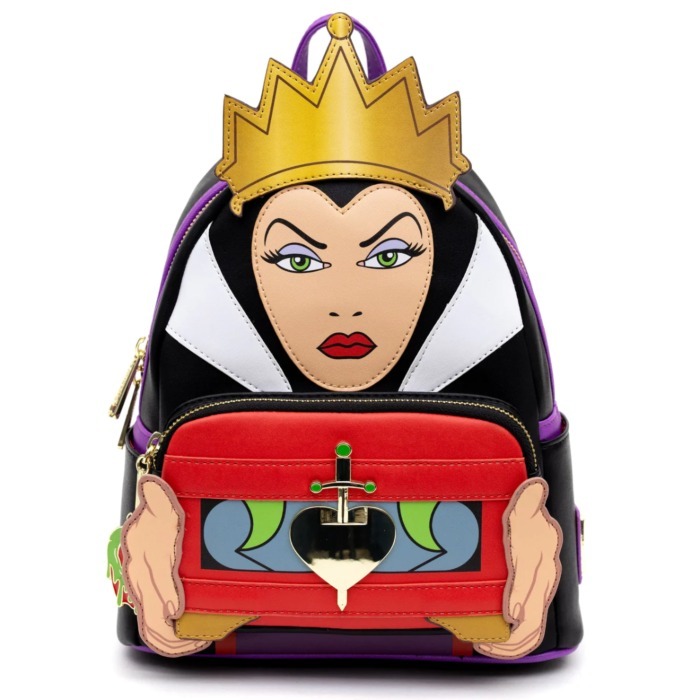 Disney Villains Scene Evil Queen Apple Loungefly Mini Backpack