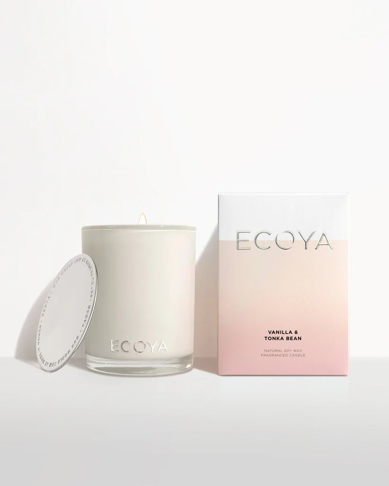 ECOYA Vanilla Bean Madison Jar Candle