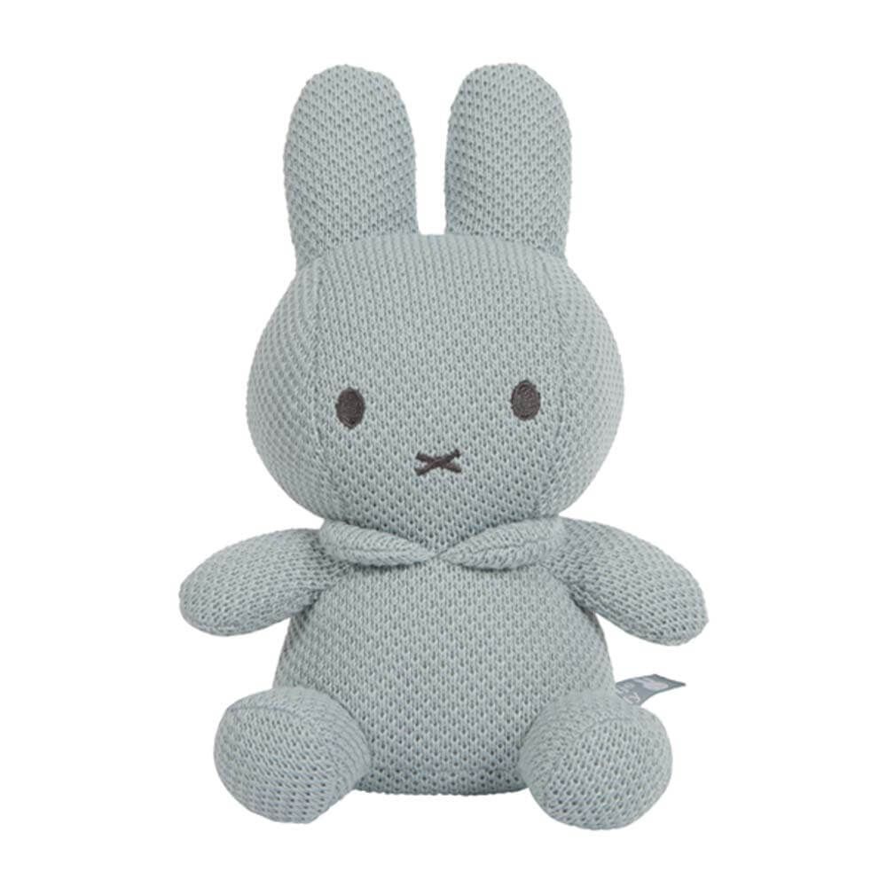 Miffy Knit Miffy Plush Rattle Green 20cm