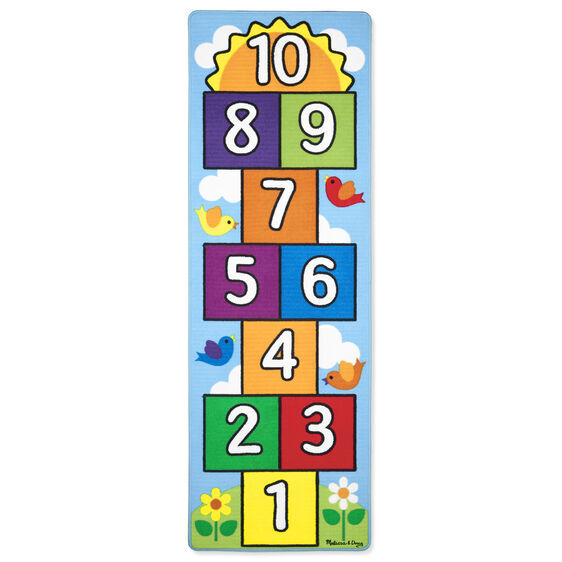 Melissa and doug hopscotch rug discount