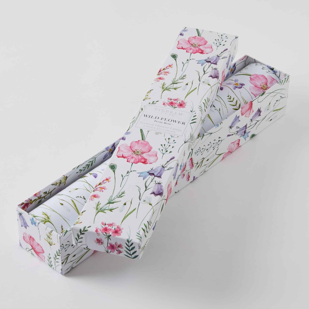 Pilbeam Living Wild Flower Scented Drawer Liners