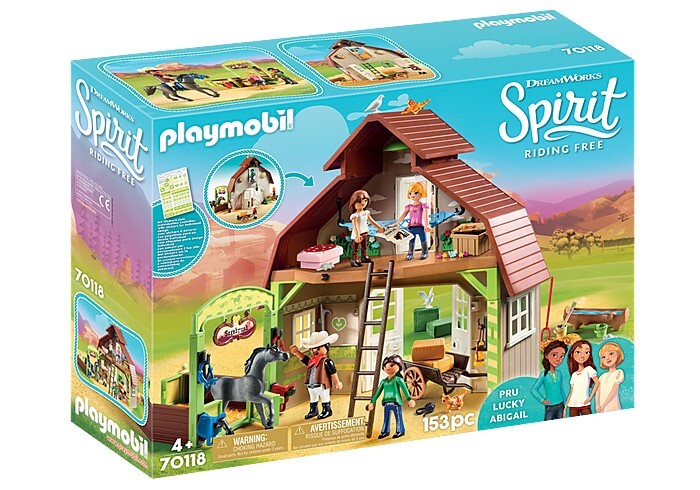 Playmobil Spirit Riding Free Lucky's Happy Home - The Fun Company