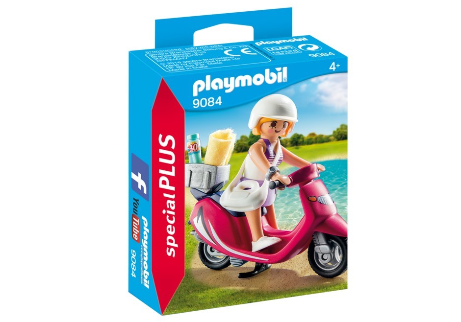 Playmobil city life Vespa Motorroller top 