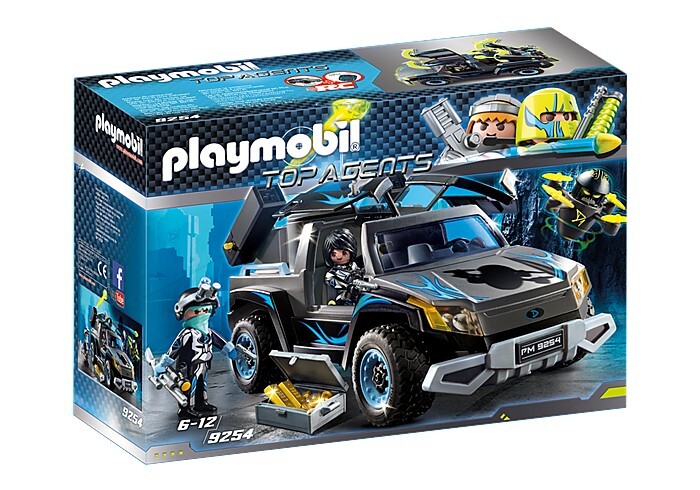 Playmobil Dr. Drone's Pickup (Playmobil Agents )