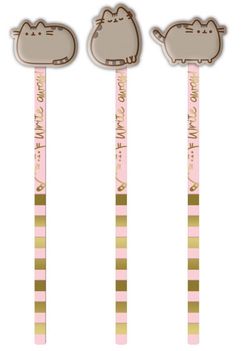 Pusheen Sweet Simple Pencil With Eraser Topper