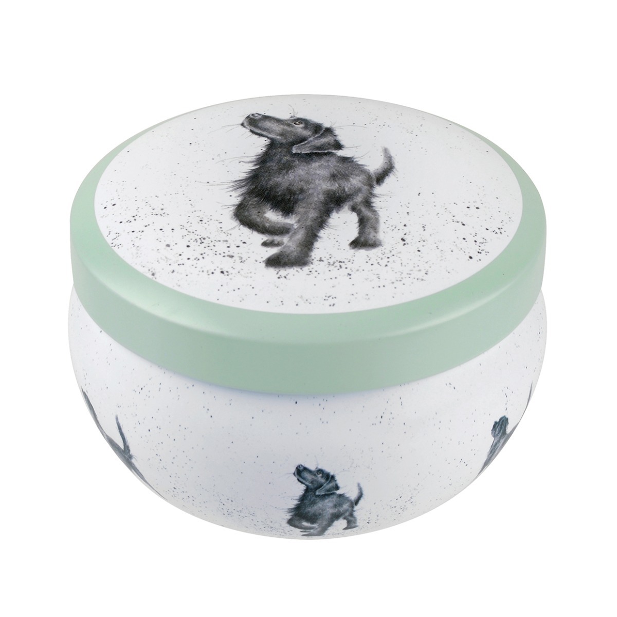 Royal Worcester Wrendale Boutique Candle in a Tin Walkies