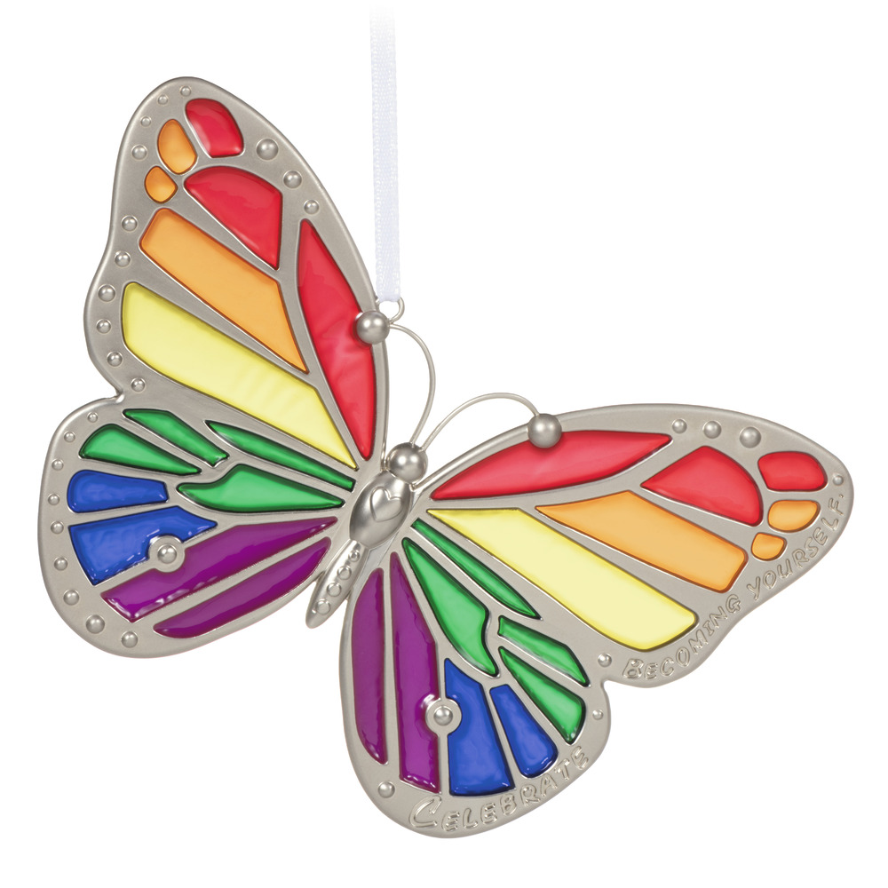 2022 Hallmark Keepsake Ornament Yourself Butterfly Metal