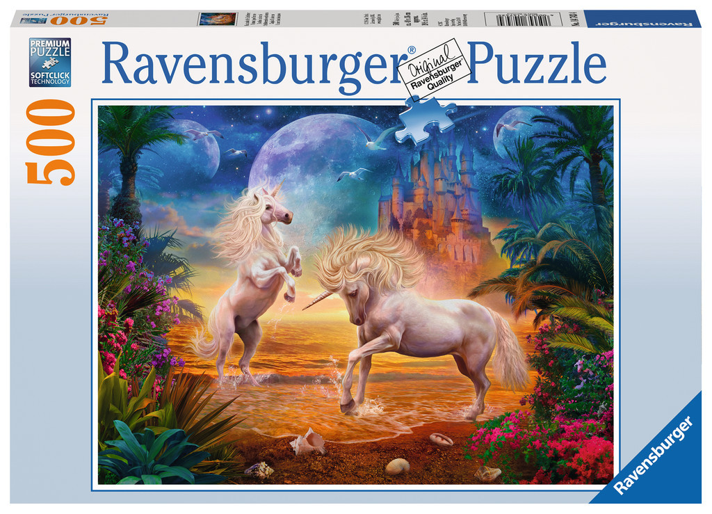 Ravensburger Puzzle 500pc Magical Unicorns