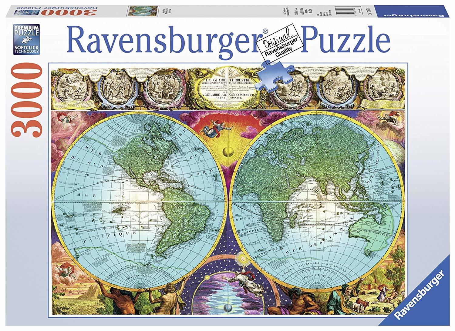 Ravensburger Jigsaw Puzzle 3000pc Antique Map 170746 Authentic New eBay Ravensburger Jigsaw Puzzle 3000pc Antique Map 170746 Authentic New eBay