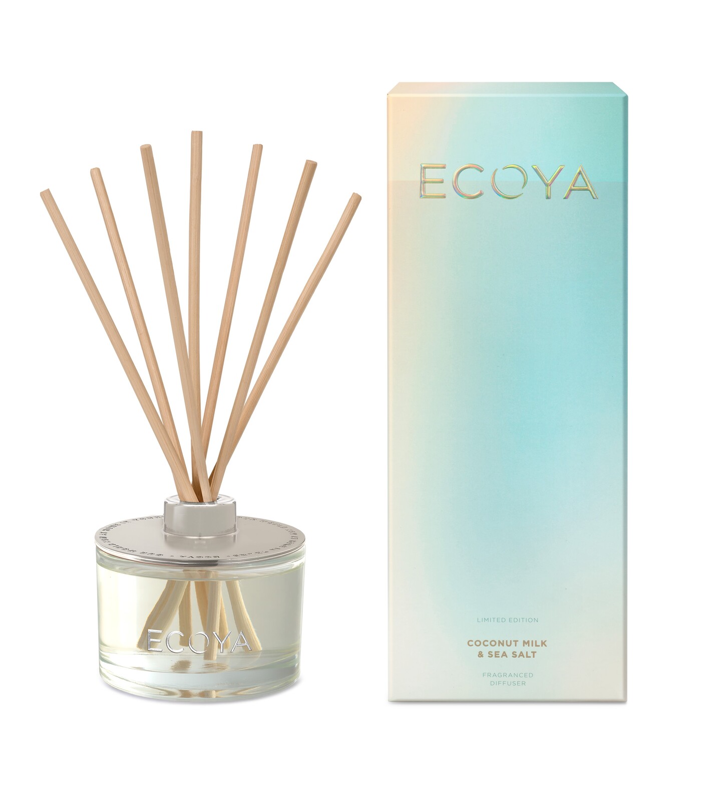 Ecoya Limited Edition Reed Diffuser Coconut Milk & Sea Salt