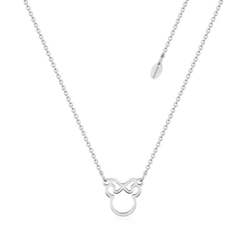 Disney Couture Kingdom Minnie Mouse Outline Necklace