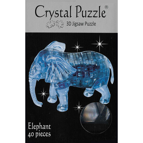 3D Crystal Puzzle Elephant