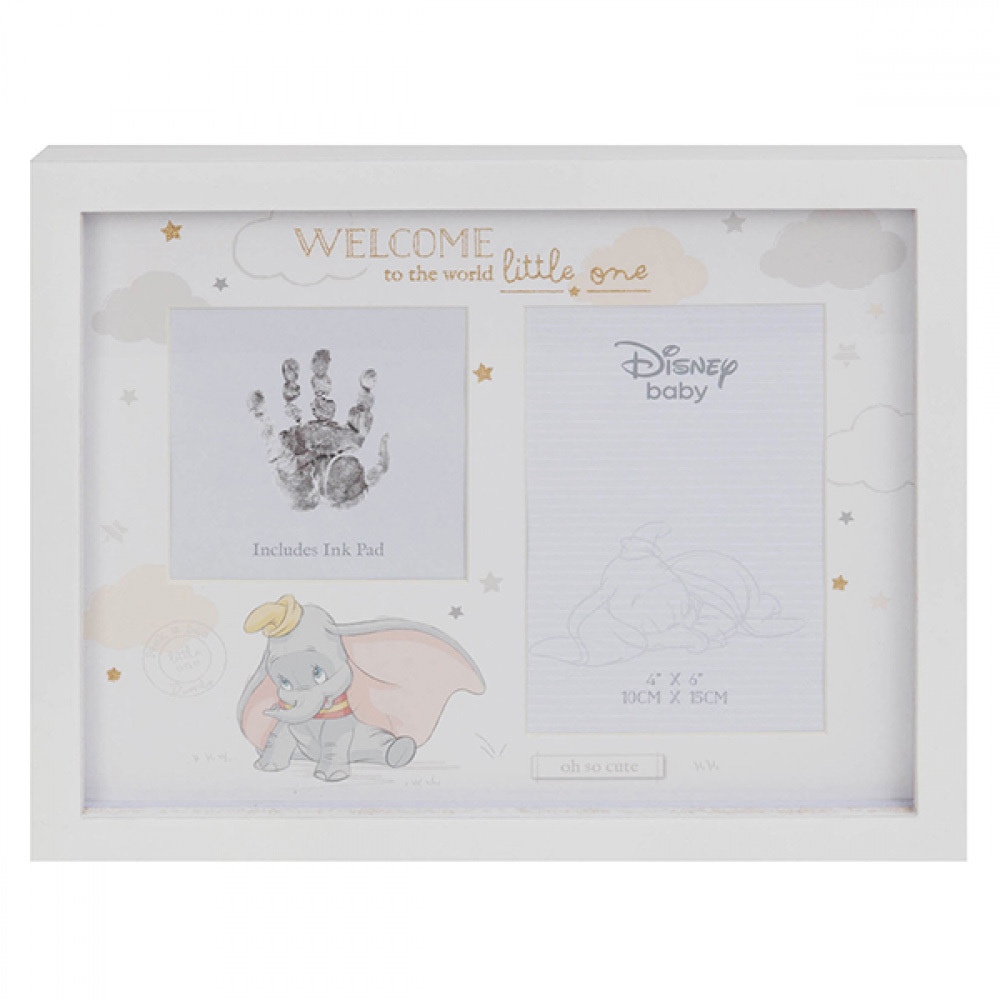 Disney Magical Beginnings Dumbo Photo Hand Print Frame
