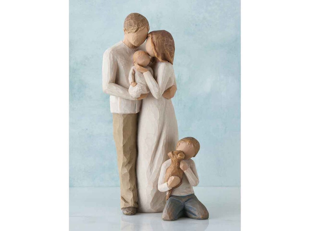 Willow Tree Family Grouping Family of 4