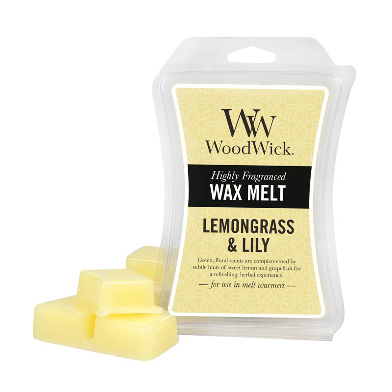 WoodWick Wax Melts Lemongrass & Lily