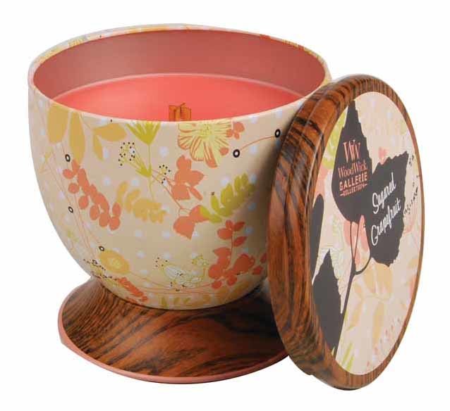 Woodwick Gallerie Collection Candle Sugared Grapefruit
