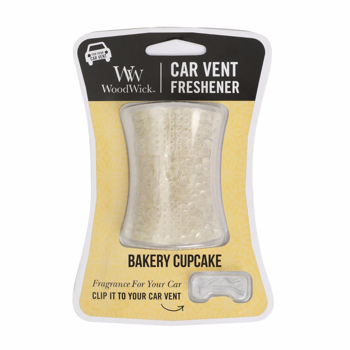 Woodwick Car Vent Freshener Bakery Cupcake