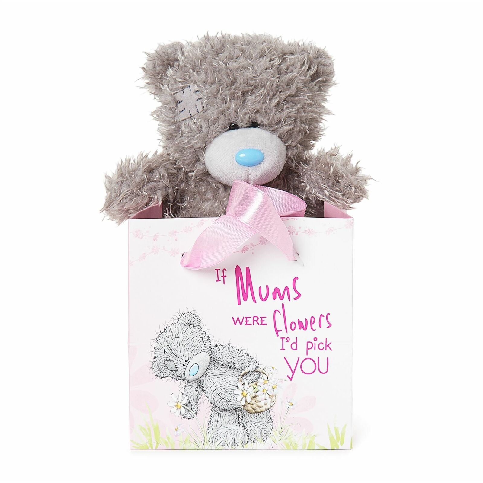 NEW Me to You Tatty Teddy Bear in Bag "The Best Mum in the World" Mother's Day! 