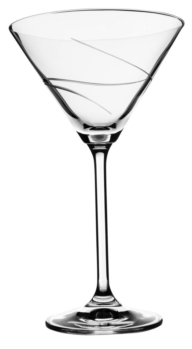 Bohemia Crystal Distinction Martini Glass 280ml Set of 6