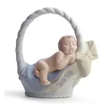 Lladro Christmas Born In 2010 Boy Ornament
