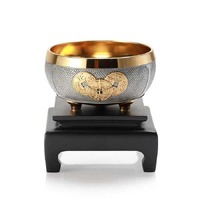 Royal Selangor Wealth Bowls - Gilt Lucky Coin Wealth Bowl