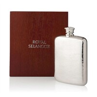 Royal Selangor Classic Gifting - Hip Flask in Wooden Gift Box - 140ml