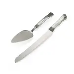Royal Selangor - Roses & Ribbons Cake Knife & Server Set